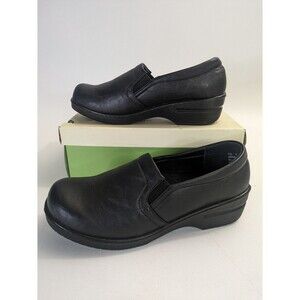 Cushion Aire Women's Candi Black Slip On Casual Shoes, Black, 10